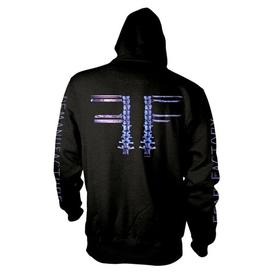 Hoodie - Fear Factory - Demanufacture Pocket - Zip - Back