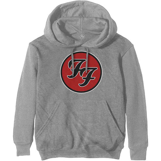 Hoodie - Foo Fighters - FF Logo - Pullover - Grey