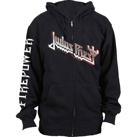 Hoodie - Judas Priest - Firepower - Zip - Front