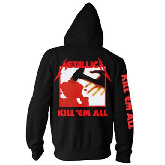 Hoodie - Metallica - Kill 'Em All - Zip - Back