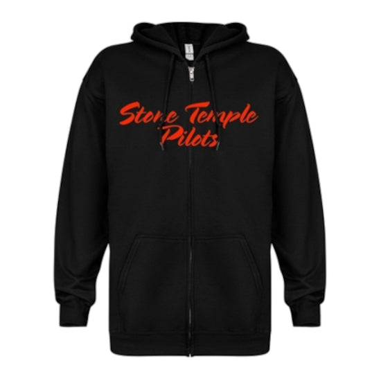Hoodie - Stone Temple Pilots - Purple Pilots - Zip - Front