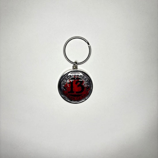Key Ring - Black Sabbath - 13 Circle Logo