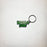 Key Ring - Green Day - Green Logo