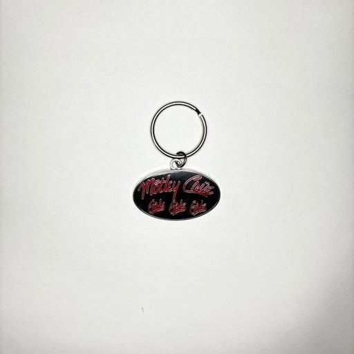 Key Ring - Motley Crue - Girls, Girls, Girls Oval