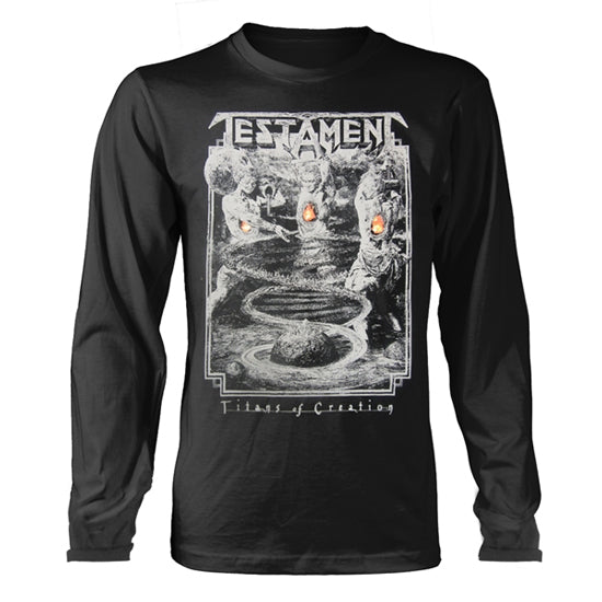 Long Sleeves - Testament - Titans of Creation Europe 2020 Tour - Front