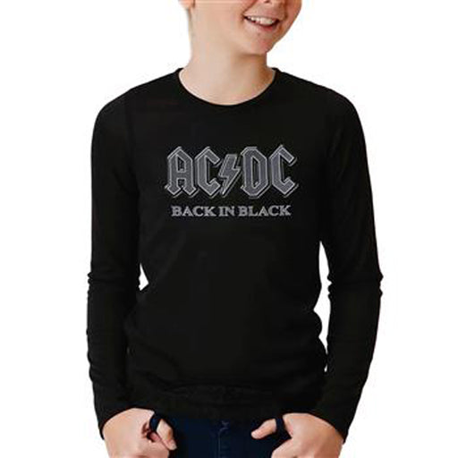 Long Sleeves - AC/DC - Back In Black - Kids