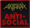 Patch - Anthrax - Anti-Social