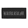 Patch - Burzum - Silver Logo