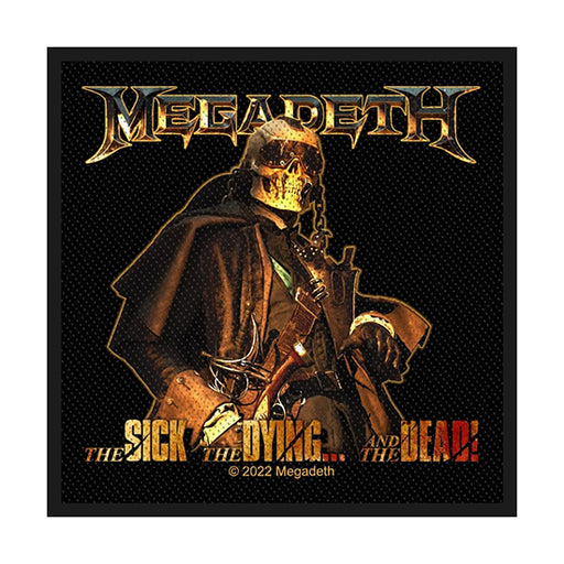 Patch - Megadeth - The Sick The Dying and the Dead