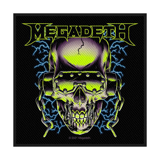 Patch - Megadeth - Vic Rattlehead | Rock, Heavy Metal, Punk