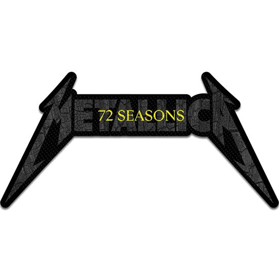 Patch - Metallica - 72 Seasons - Charred Logo Cut-Out