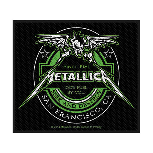 Patch - Metallica - Beer Label