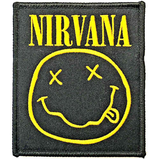 Patch - Nirvana - Happy Face Woven