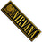 Patch - Nirvana - Logo and Happy Face - Bordered Small