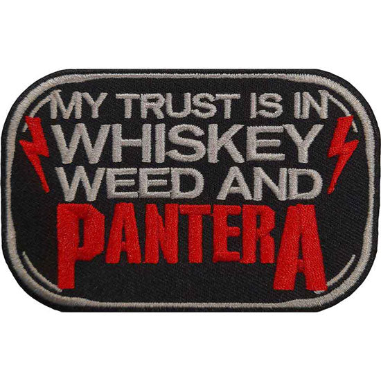 Patch - Pantera - Whiskey