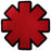Patch - Red Hot Chili Peppers - Asterisk Cut-Out