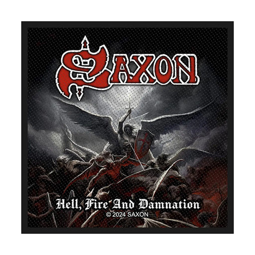 Patch - Saxon - Hell, Fire and Damnation