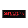 Patch - Sepultura - Logo - Strip