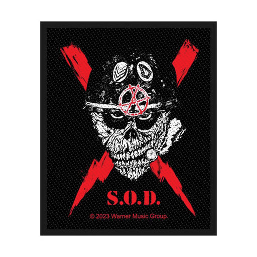 Patch - Stormtroopers of Death (S.O.D.) - Scrawled Lightning