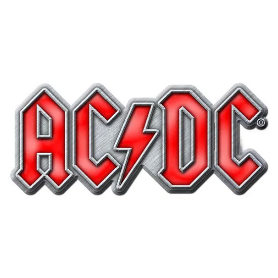 Pin Badge - AC/DC - Red Logo | Rock, Heavy Metal, Punk