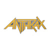 Pin Badge - Anthrax - Yellow Logo