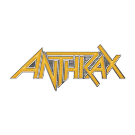 Pin Badge - Anthrax - Yellow Logo