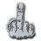 Pin Badge - Generic - Finger