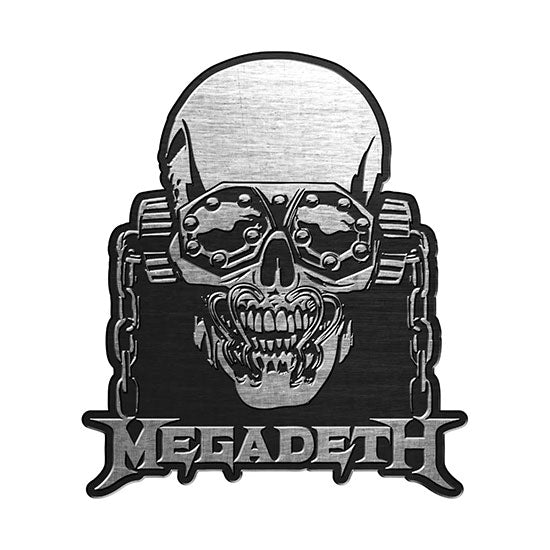 Pin Badge - Megadeth - Vic Rattlehead