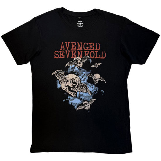 Premium Carbon Tee - Avenged Sevenfold - Night Bats