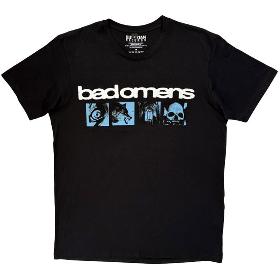Premium Carbon Tee - Bad Omens - Specter Collage - Front