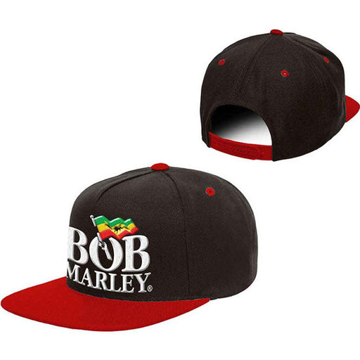 Baseball Hat - Bob Marley - Logo - Flat Brim