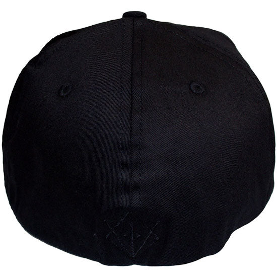 Baseball Hat - In Flames - Black Logo - Back