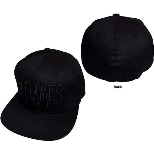 Baseball Hat - In Flames - Black Logo