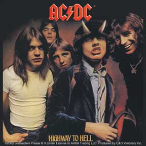 Sticker - AC/DC - Highway To Hell