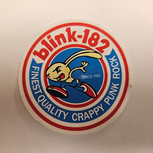 Sticker - Blink-182 - Finest Quality Crappy Punk Rock