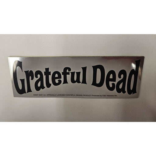 Sticker - Grateful Dead - Chrome Logo