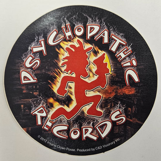 Sticker - ICP - Pyschopathic Records - Round