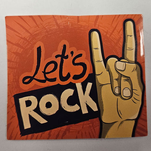 Sticker - Let's Rock Horns