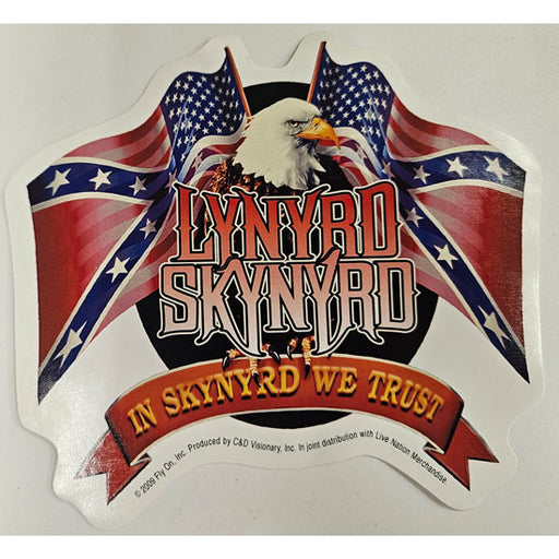 Sticker - Lynyrd Skynyrd - In Skynyrd We Trust