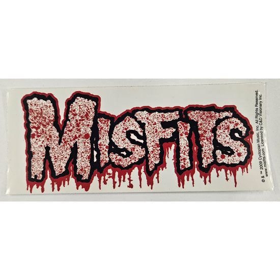 Sticker - Misfits - Dripping Logo