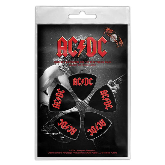 Tri-Tip Guitar Picks - ACDC - Logo | Rock, Heavy Metal, Punk