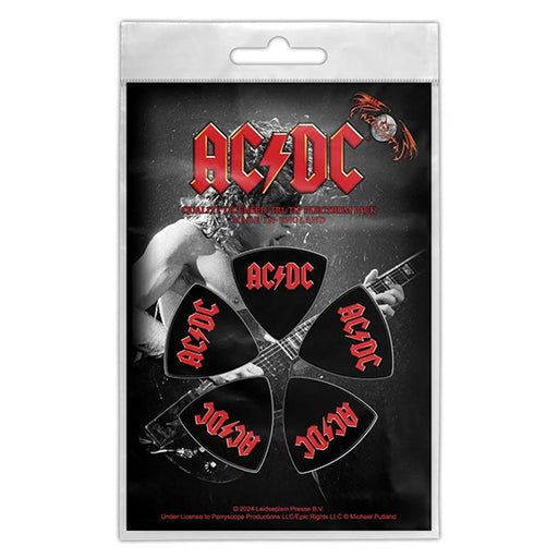 Tri-Tip Guitar Picks - ACDC - Logo