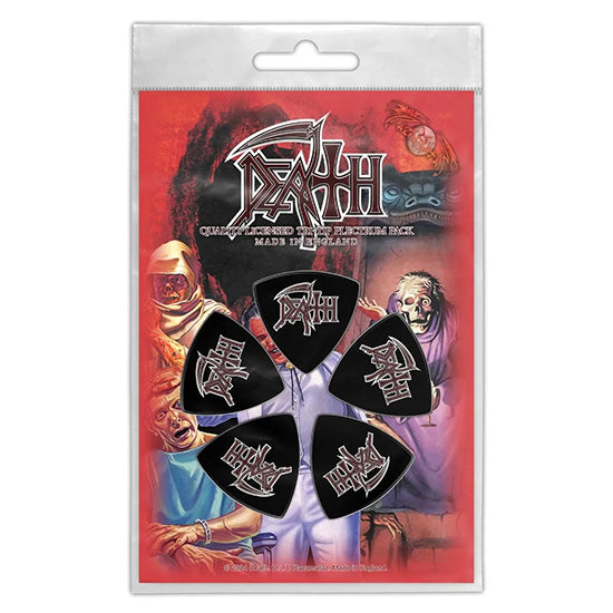 Tri-Tip Guitar Picks - Death - Logo