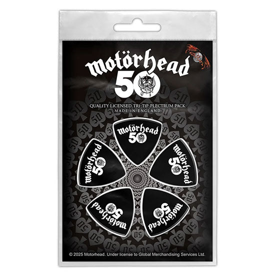 Tri-Tip Guitar Picks - Motorhead - 50