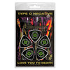 Tri-Tip Guitar Picks - Type O Negative - Love You To Death