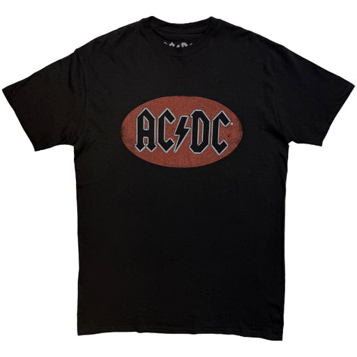 T-Shirt - AC/DC - Oval Logo Vintage