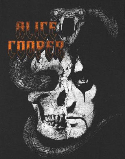 T-Shirt - Alice Cooper - Snake Skull - Image