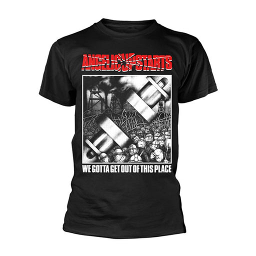 T-Shirt - Angelic Upstarts - We Got To Get Out Of This Place