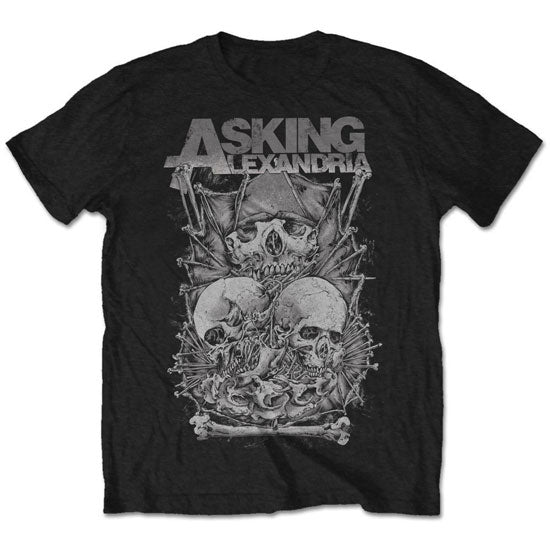 T-Shirt - Asking Alexandria - Skull Stack