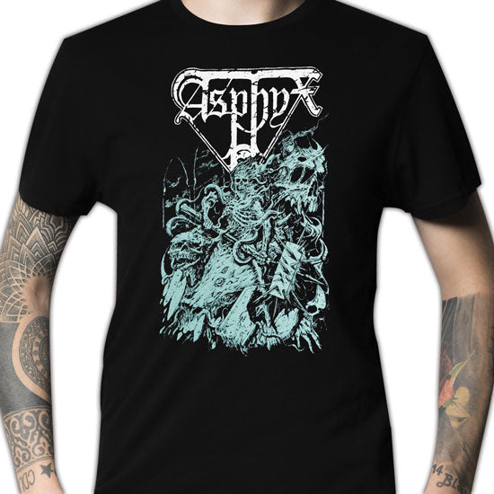 T-Shirt - Asphyx - Krushing Montreal 2019 - Front